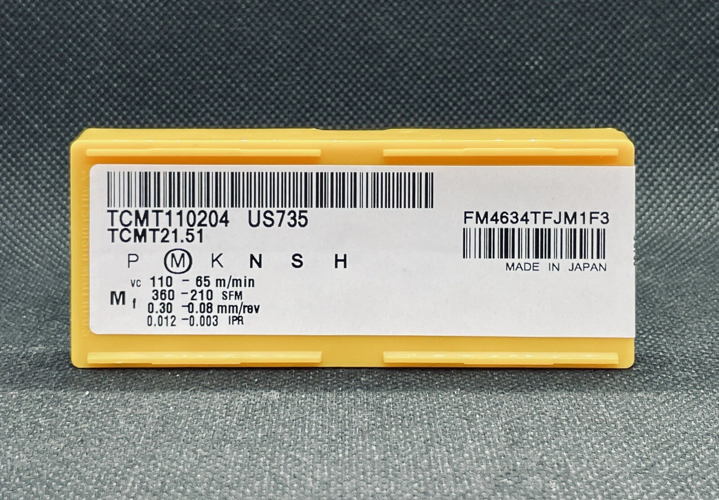 Mitsubishi Diaedge TCMT 21.51 TCMT 110204 US735 Carbide Inserts - 10 pcs