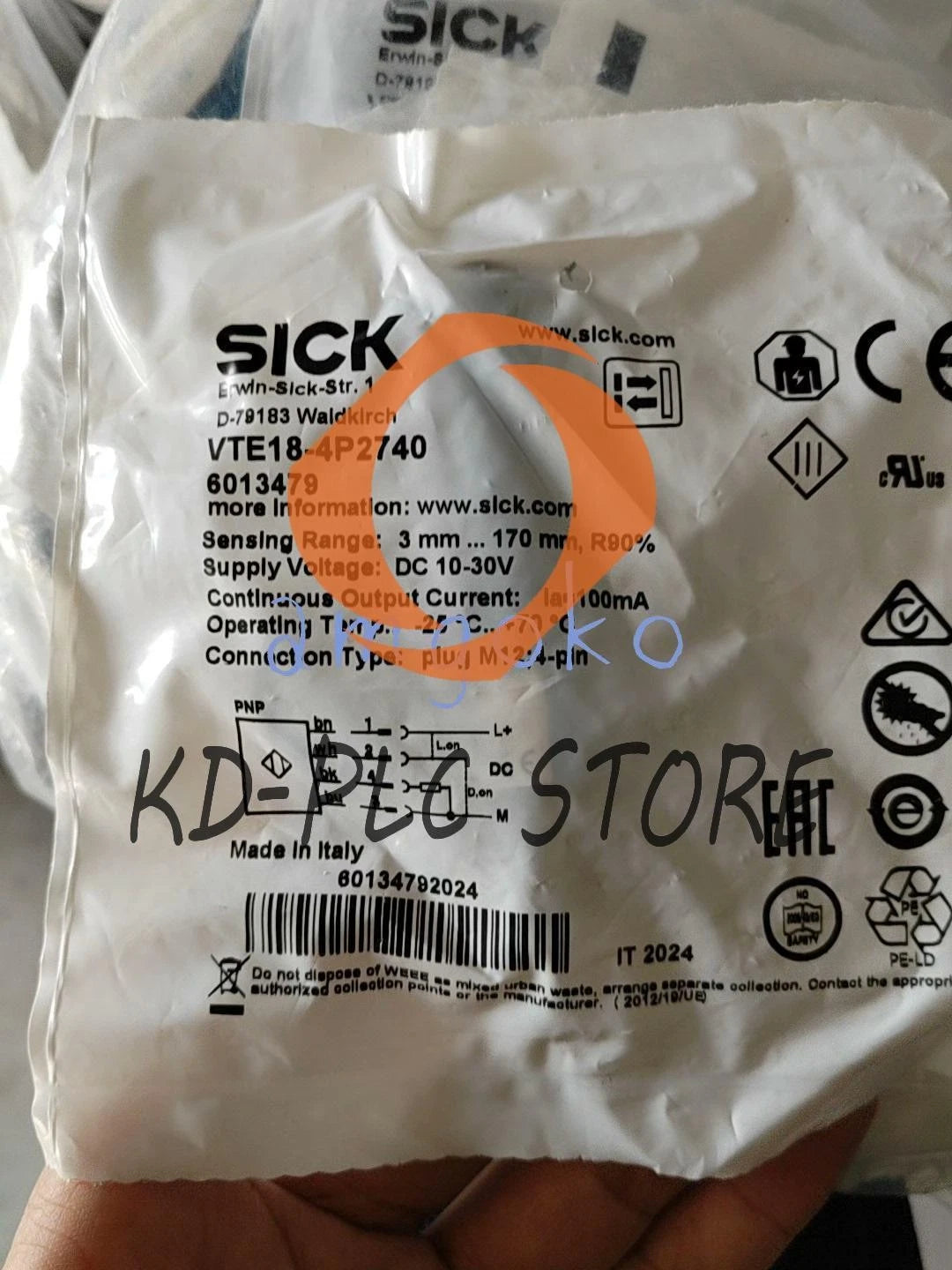1PCS freeshipping SICK VTE18-4P2740
