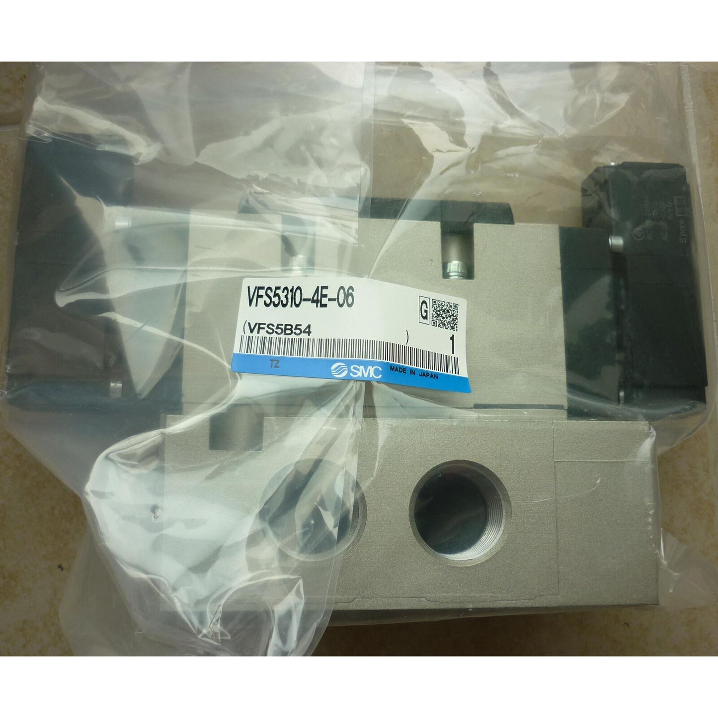 SMC VFS5310-4E-06 Sealed Five-Way Solenoid Valve - SMC