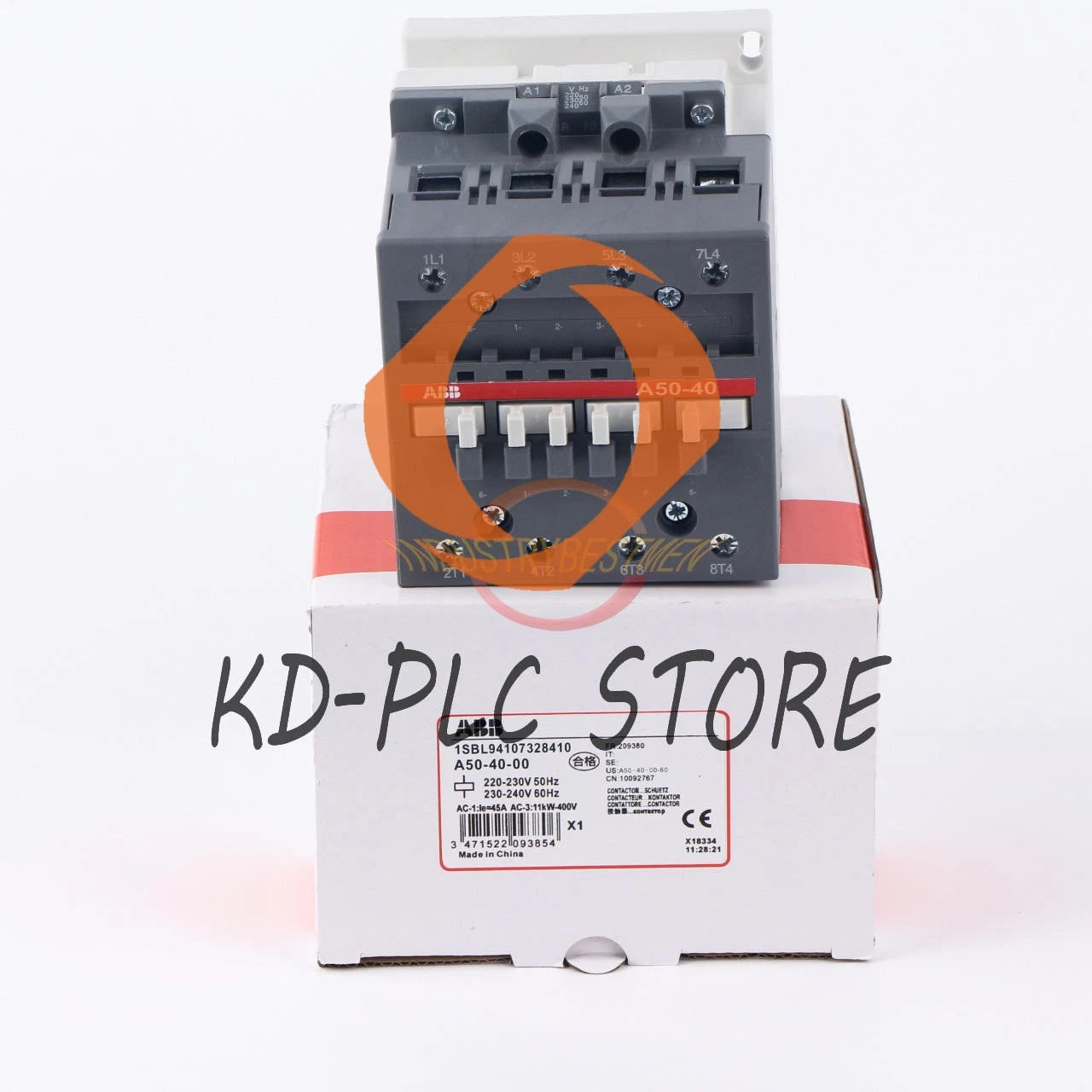 1PCS Abb Contactor A50-40-00 220V A504000220V