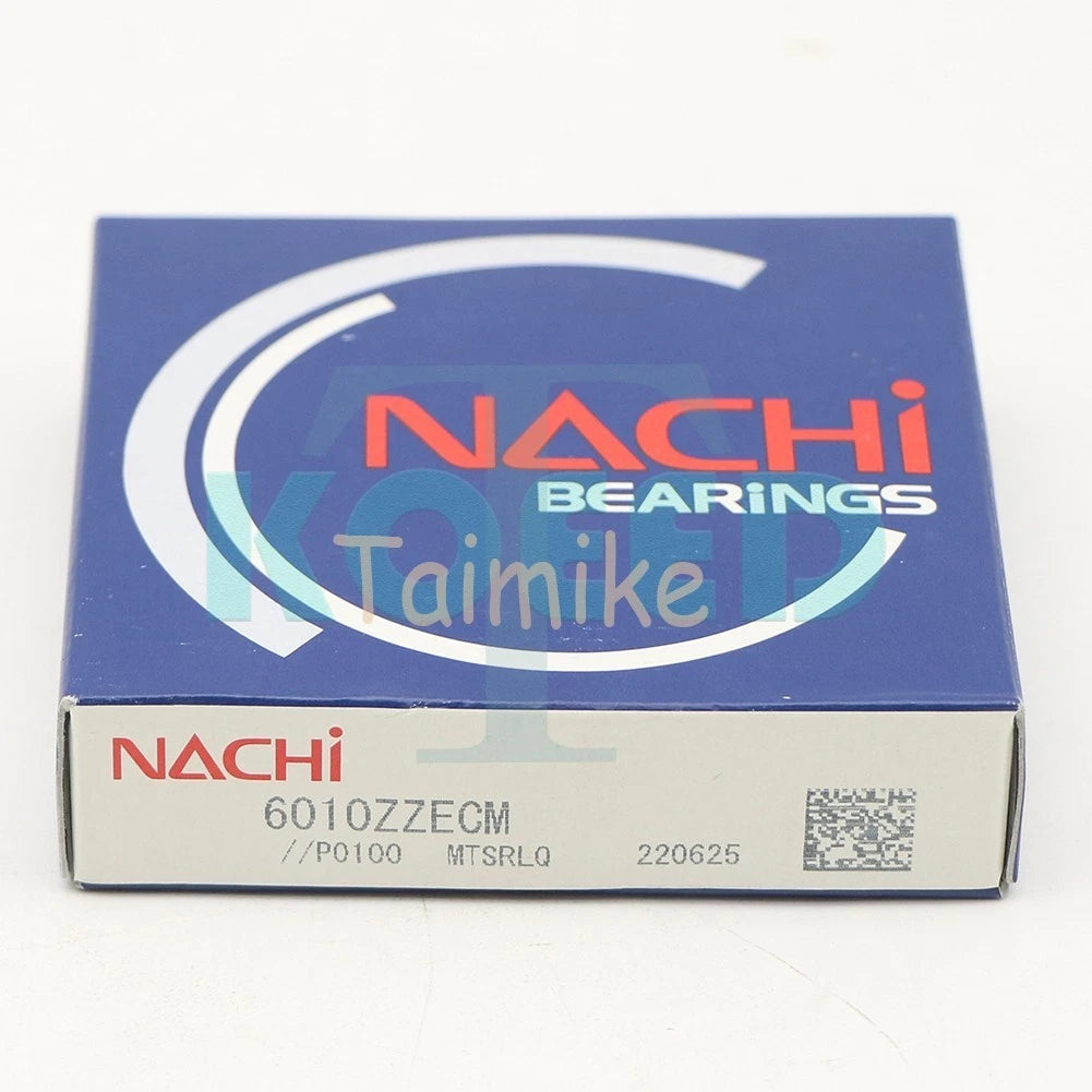 NACHI 6010 ZZE Deep Groove Ball Bearings 50x80x16mm. *