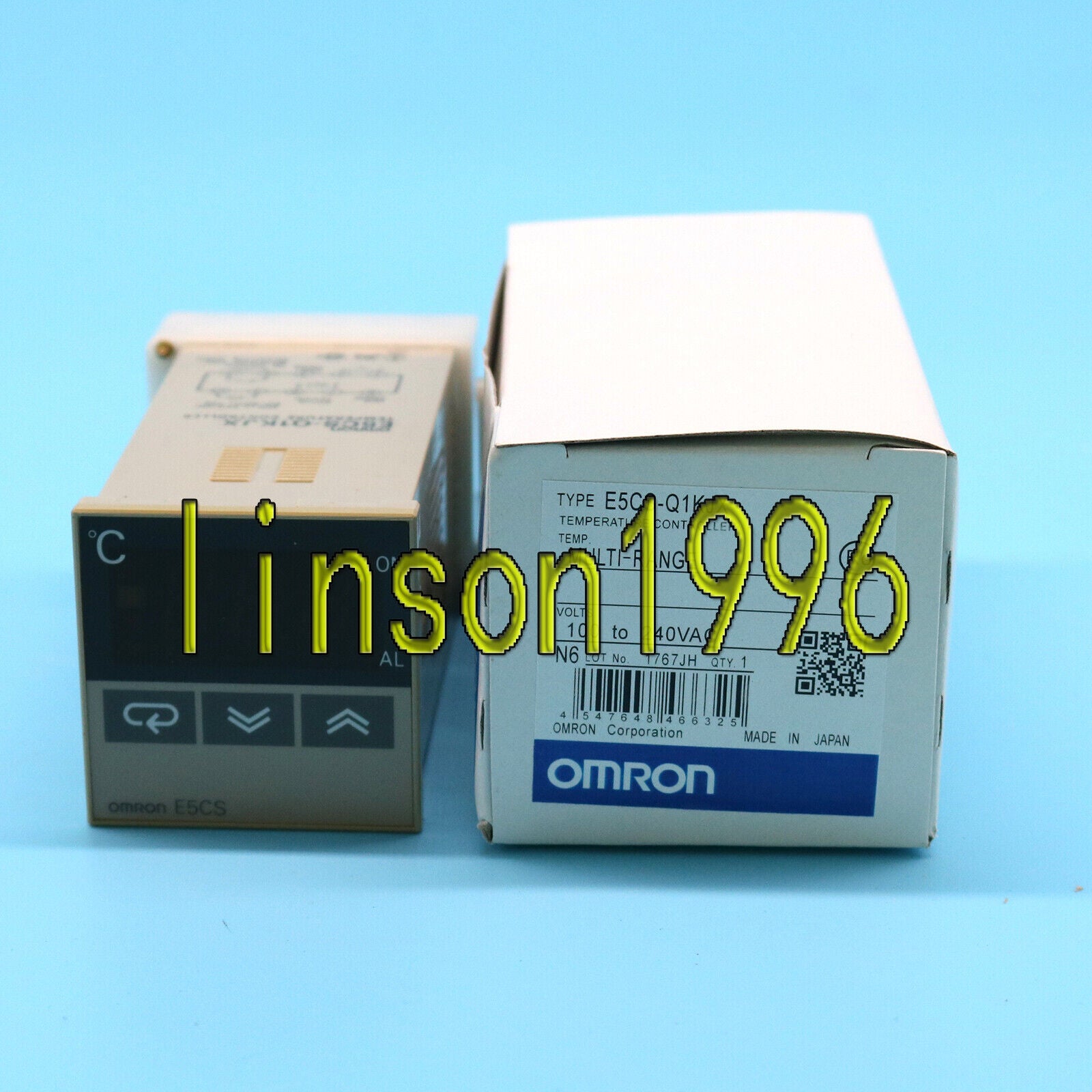 Omron Temperature Controller E5CS-Q1KJX 1 Year - OMRON