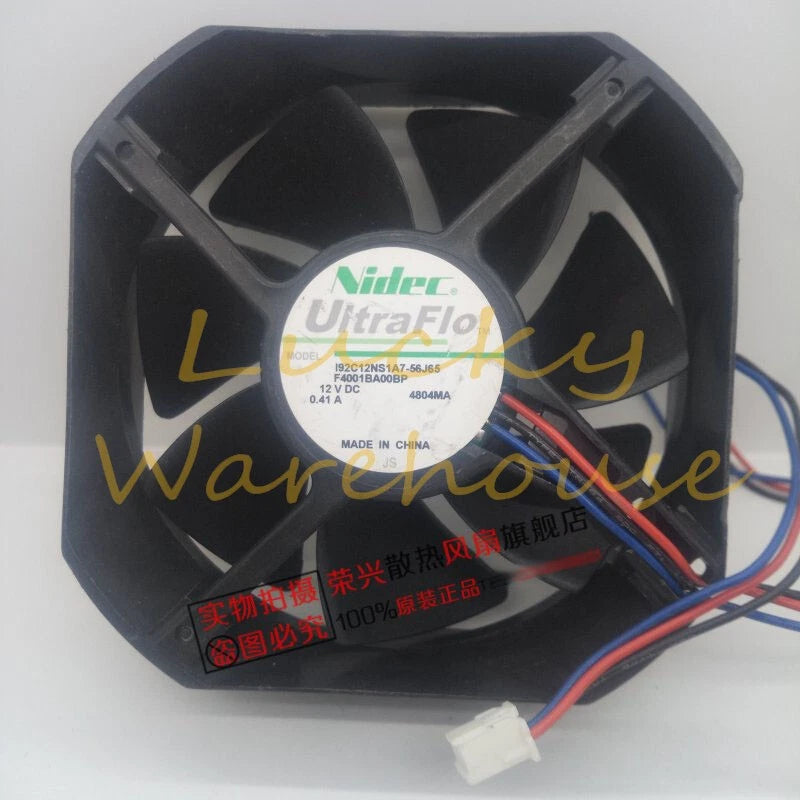 NIDEC I92C12NS1A7-56J65 F4001BA00BP 12V 0.41A 9032 cooling fan