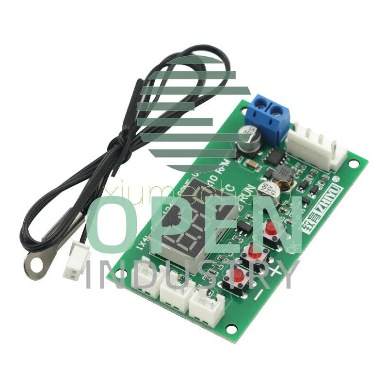 5A DC 12-48V PWM Motor EC EBM Fan Speed Controller governor temperature control