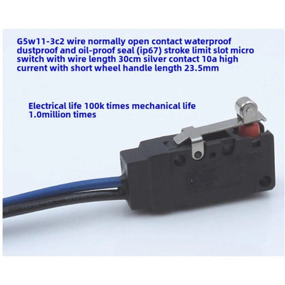 1PCS FIT FOR ZINGER waterproof small micro switch G5W11-3C