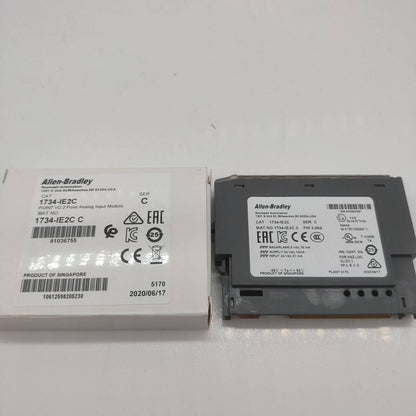 New Factory Sealed AB 1734-IE2C 2-Point Analog Input Module 2022 - AB