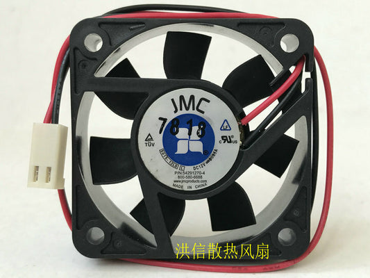new JMC 5015-12LS 12V 0.11A 54291270-4 5CM silent cooling fan 2pin