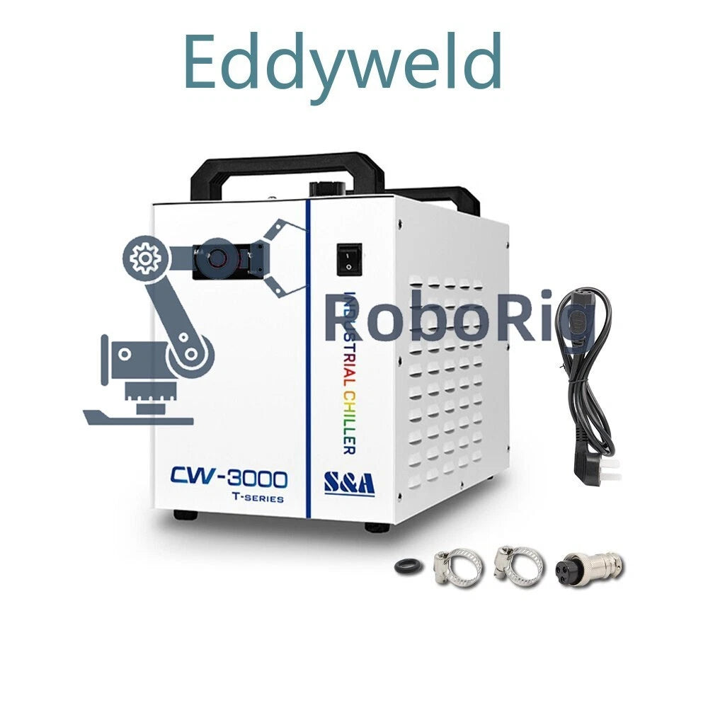 S&A CW-3000DG Industrial Water Chiller Cool 50W 60W 80W CO2 Laser Tube