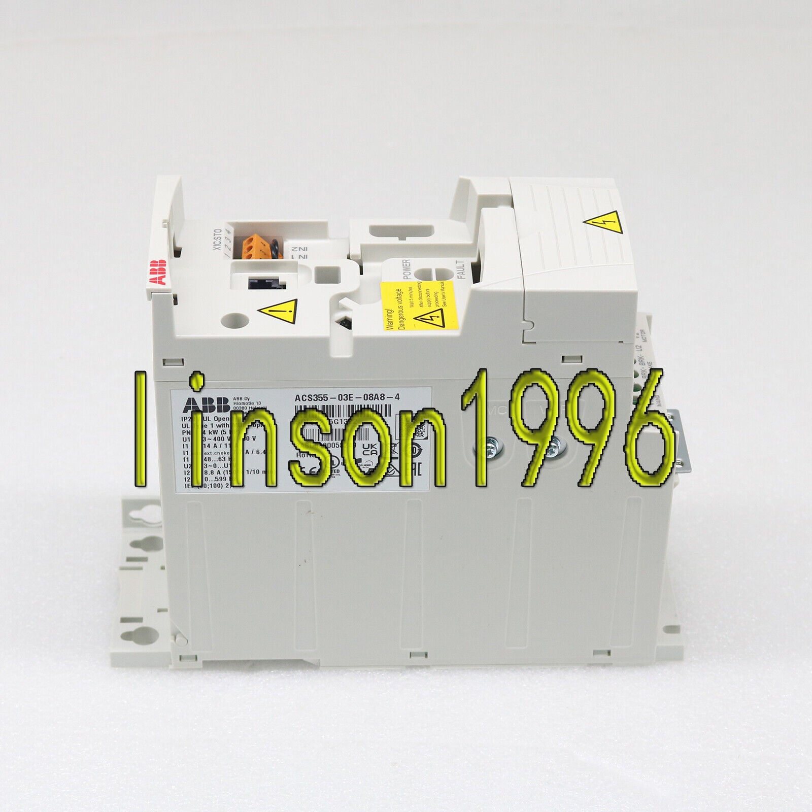 ABB ACS355-03E-08A8-4 3P Inverter, 4KW, AC380V-480V, 3-phase, Shipped Direct - ABB