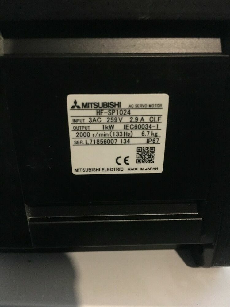 new MITSUBUSHI HF-SP1024 AC Servo Motor HFSP1024 ping - MITSUBISHI