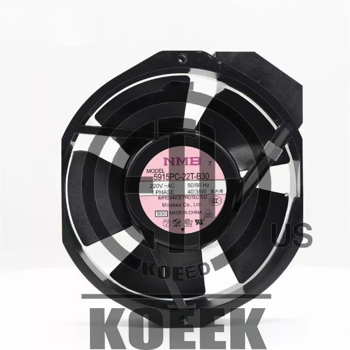 For NMB 5915PC-22T-B30 AC 220V 38/40W 172*150*38mm Inverter Cooling Fan