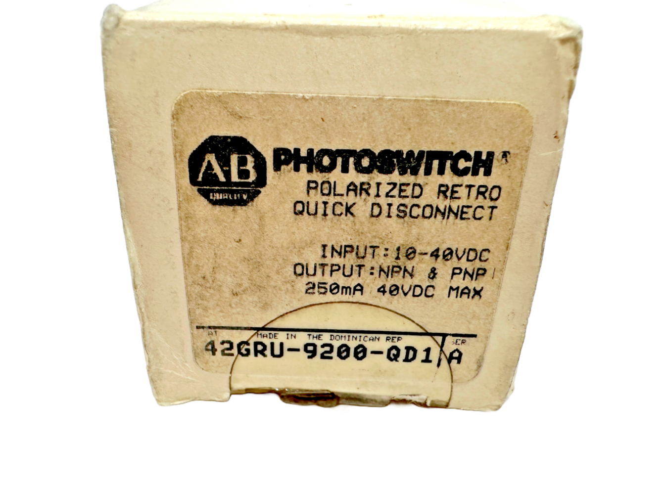 new Allen Bradley 42GRU-9200-QD1 Sensor - ALLEN BRADLEY