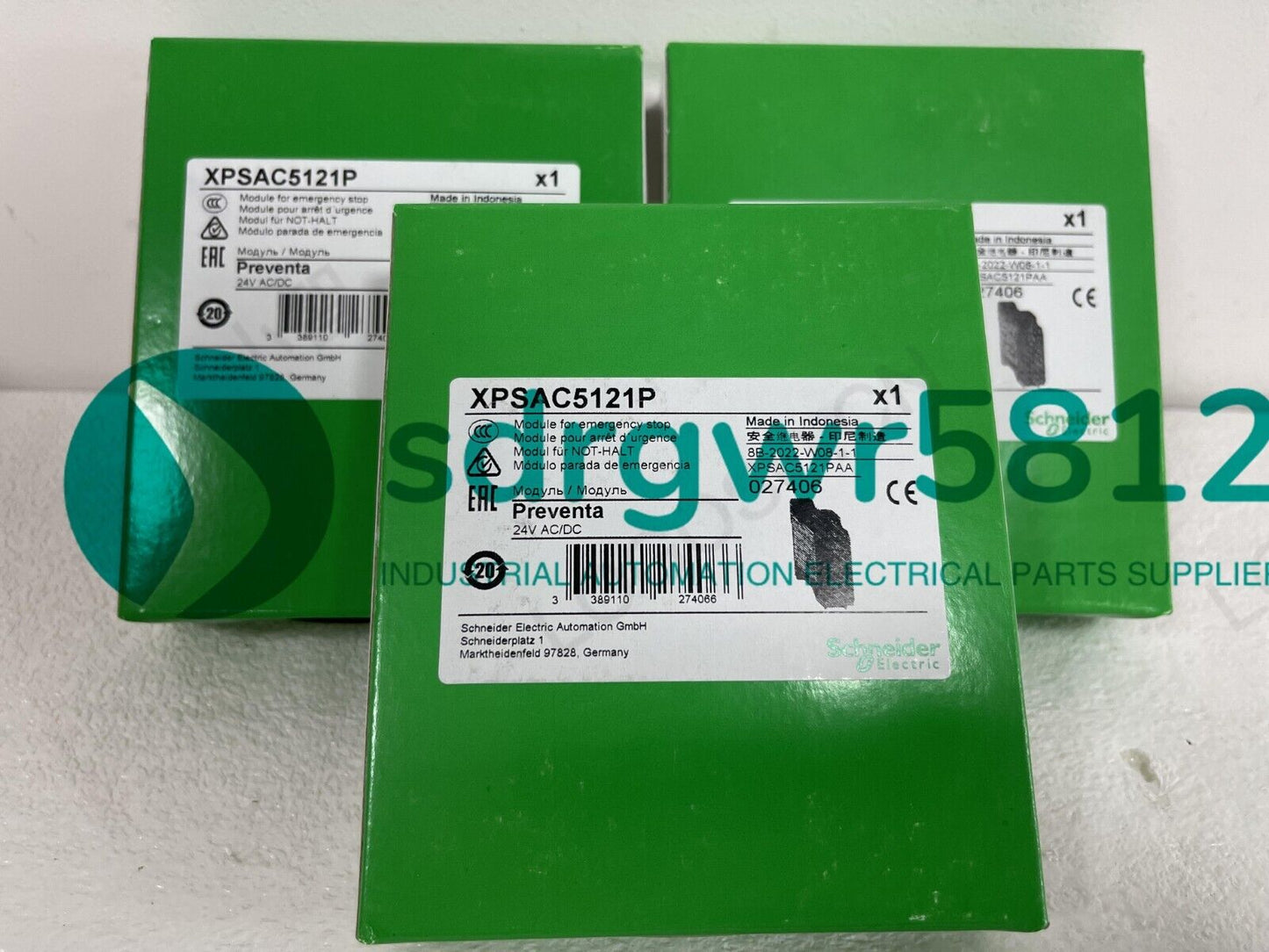 Schneider XPSAC5121P Safety Relay with Box - SCHNEIDER