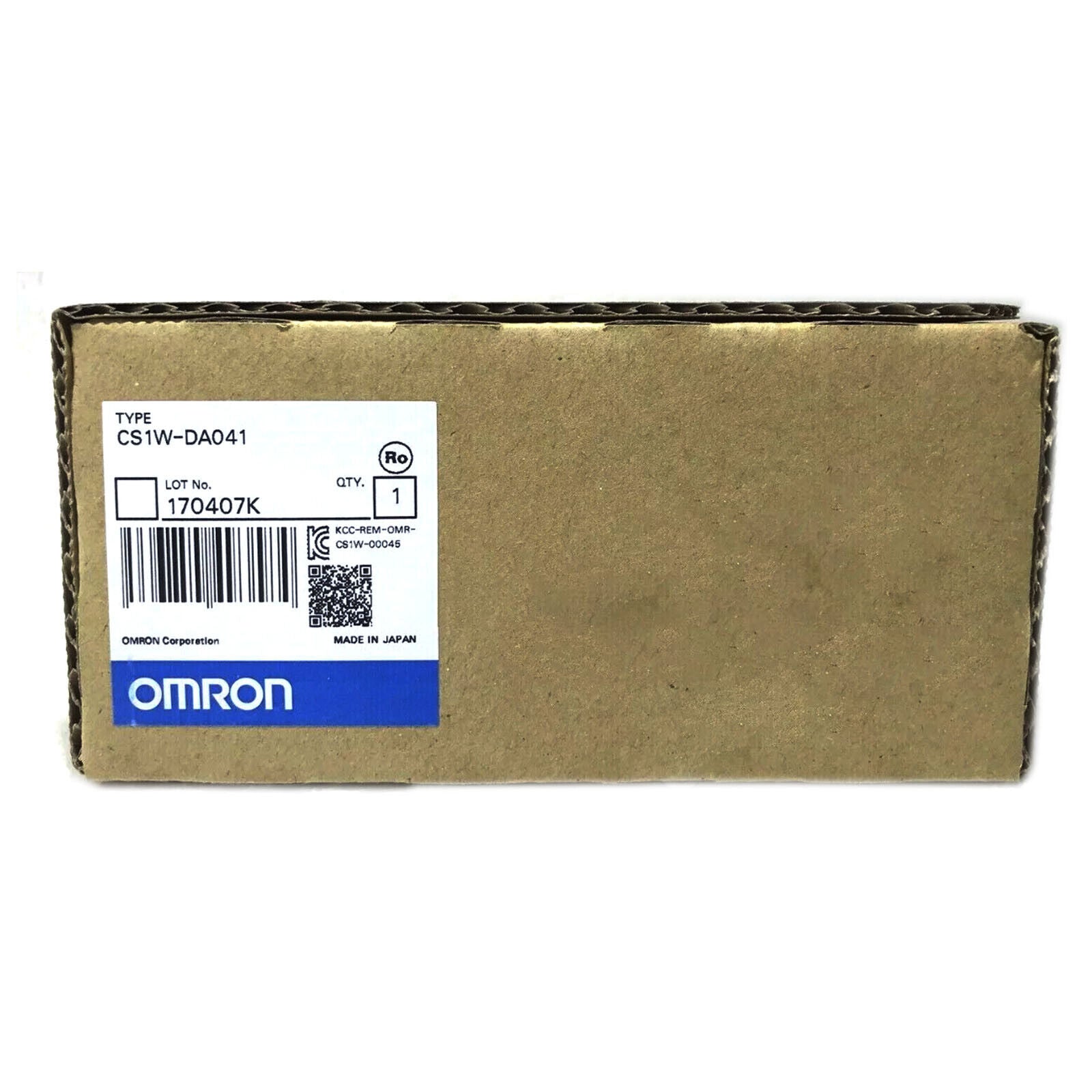 OMRON CS1W-DA041 ANALOG INPUT/OUTPUT MODULE - OMRON