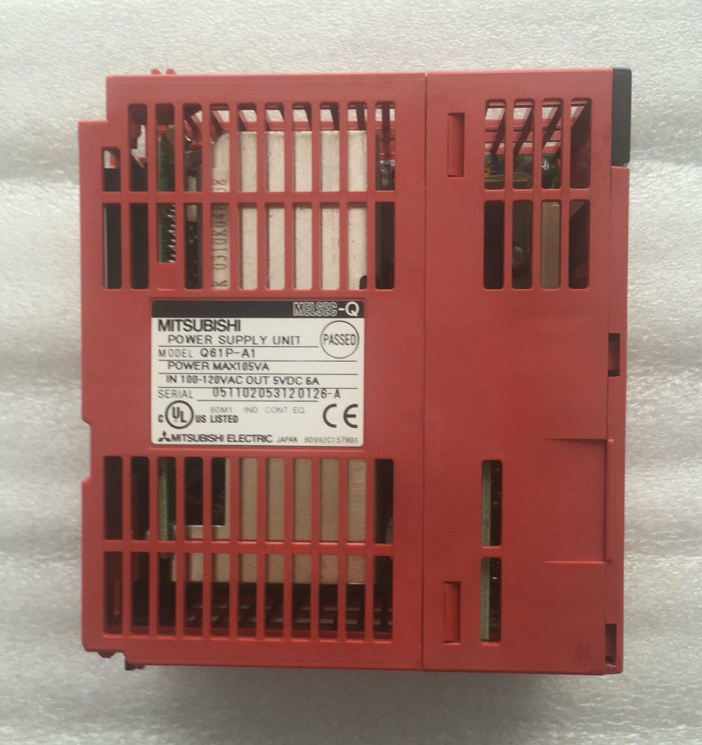 Used Mitsubishi Q61P-A1 Q61PA1 PLC Tested Good - MITSUBISHI