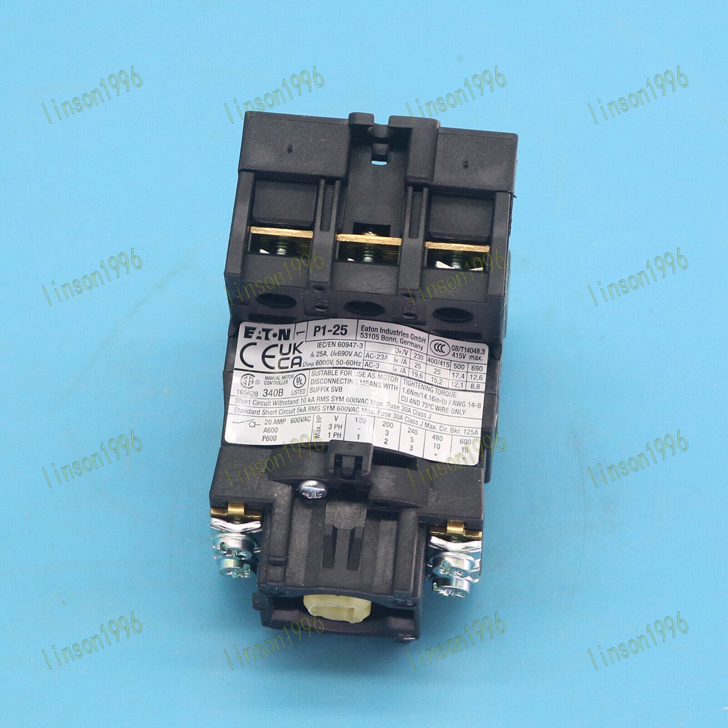 1-Piece Eaton Moeller P1-25/V/SVB Isolation Switch Fast Delivery - EATON