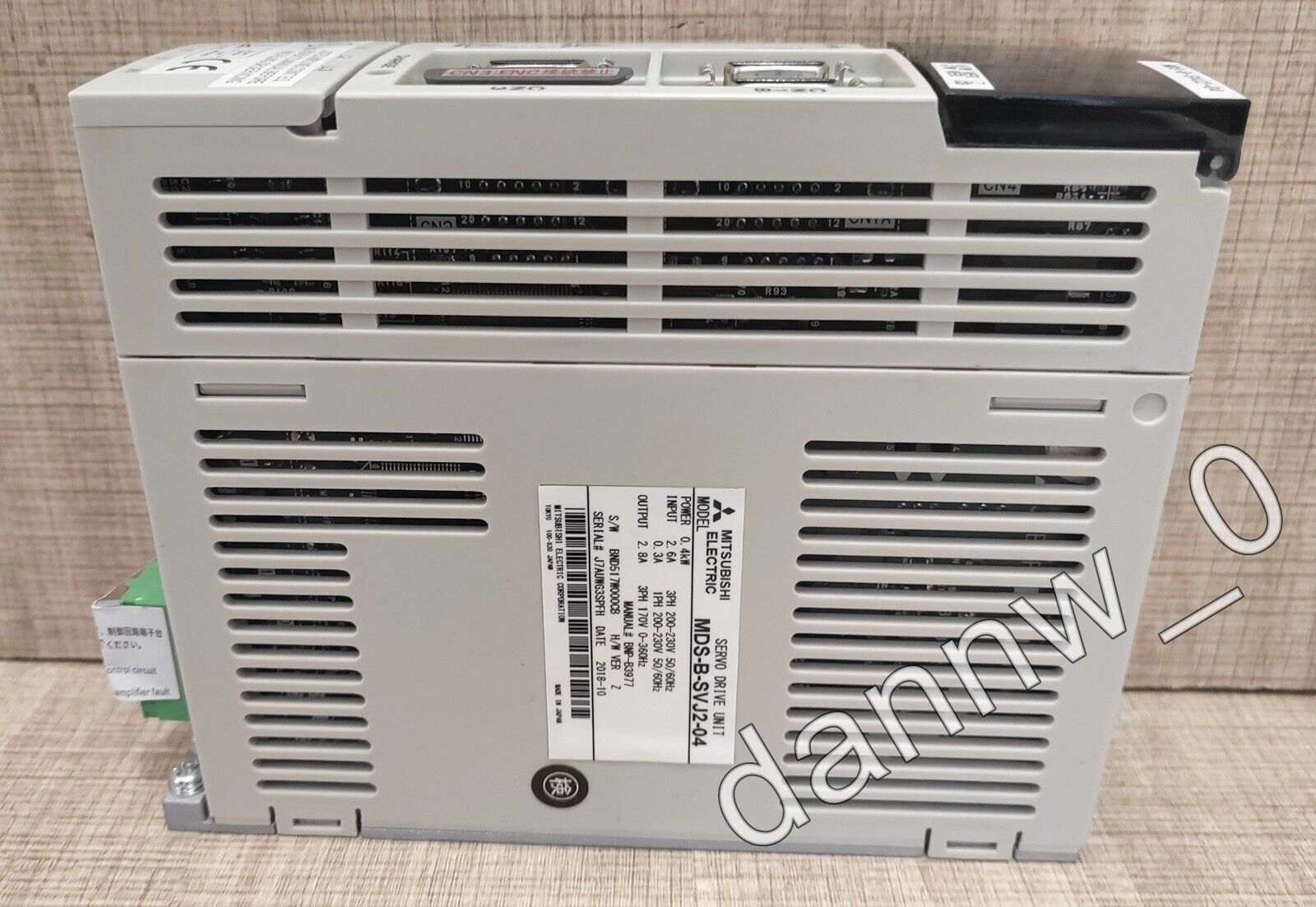 Mitsubishi MDS-B-SVJ2-04 AC Servo Drive Optimized Title - MITSUBISHI
