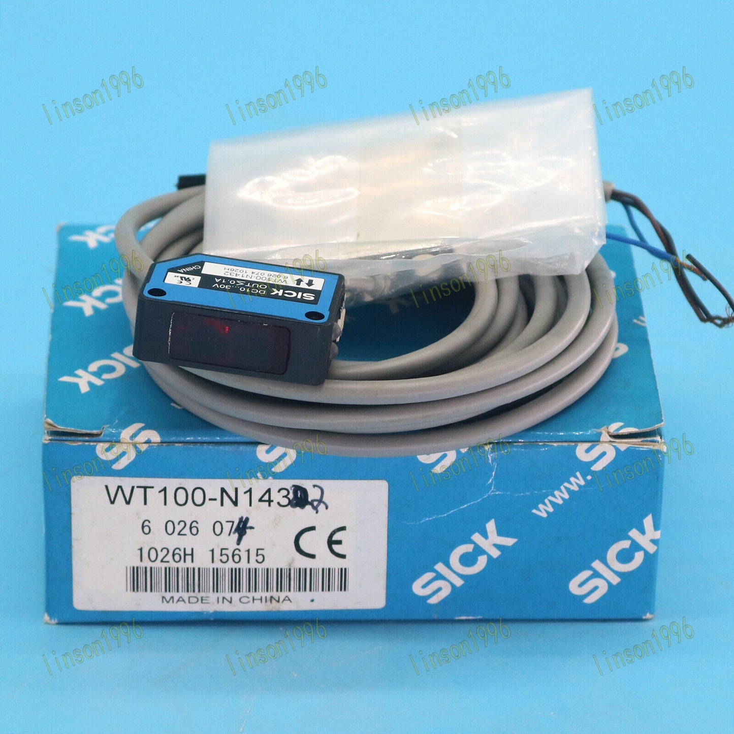 1PC Photoelectric Switch Sensor WT100-N1432 Fast Delivery - SICK