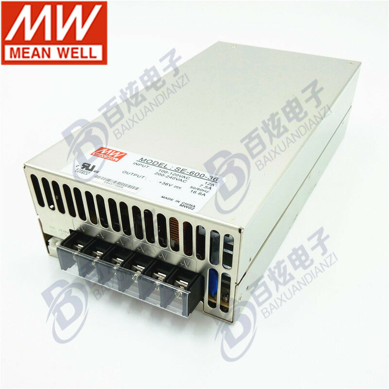 new 1 pcs MEAN WELL SE-600-36 600W 36V 16.6A power supply