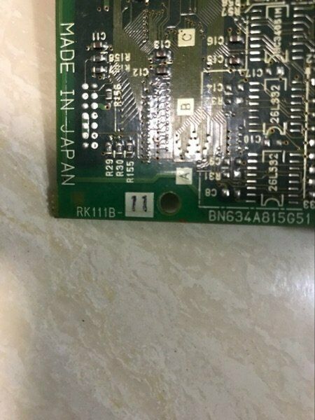 Used Mitsubishi RK111B-11 Control Board - MITSUBISHI