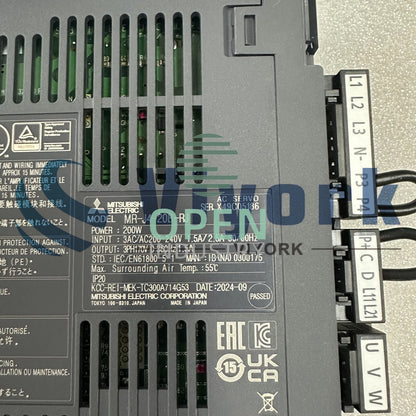1PCS Mitsubishi MR-J4-20B-RJ SERVO DRIVE