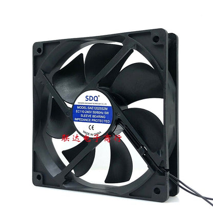 SDQ SAE12025S2M EC110-240V 5W 12cm large air cooling fan