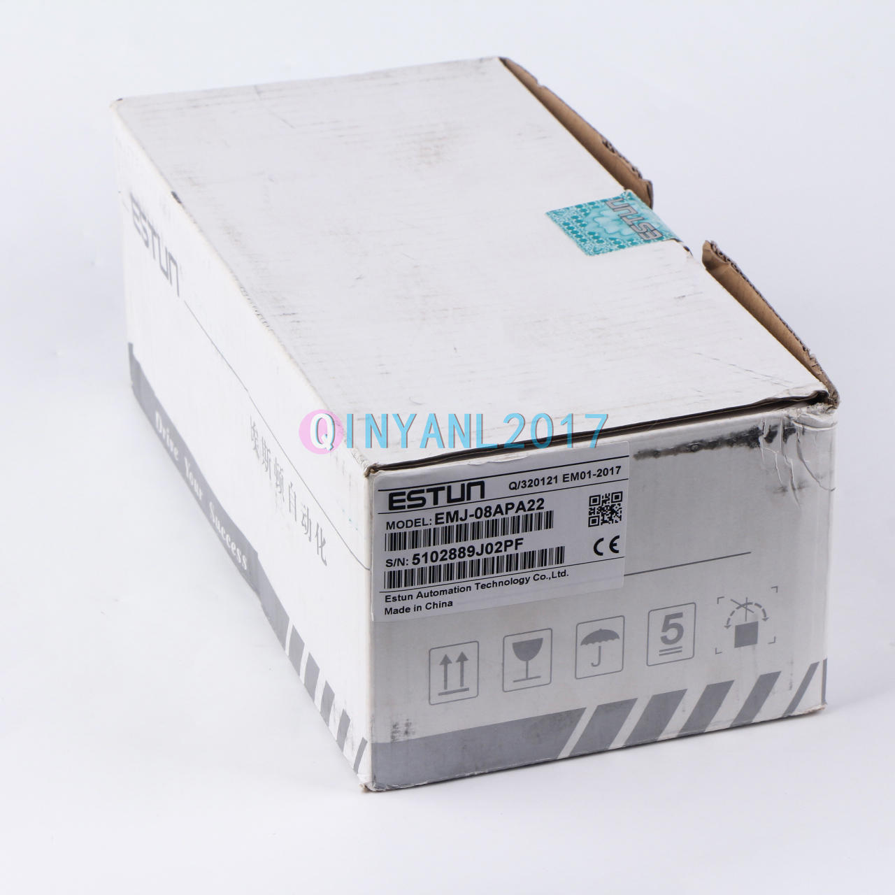 1PCS ESTUN servo motor EMJ-08APA22 0.75KW 4.0A AC220V