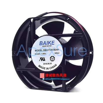 BAIKE DBA17251B24H 24V 1.60A 17CM 17251 High airflow inverter cooling fan