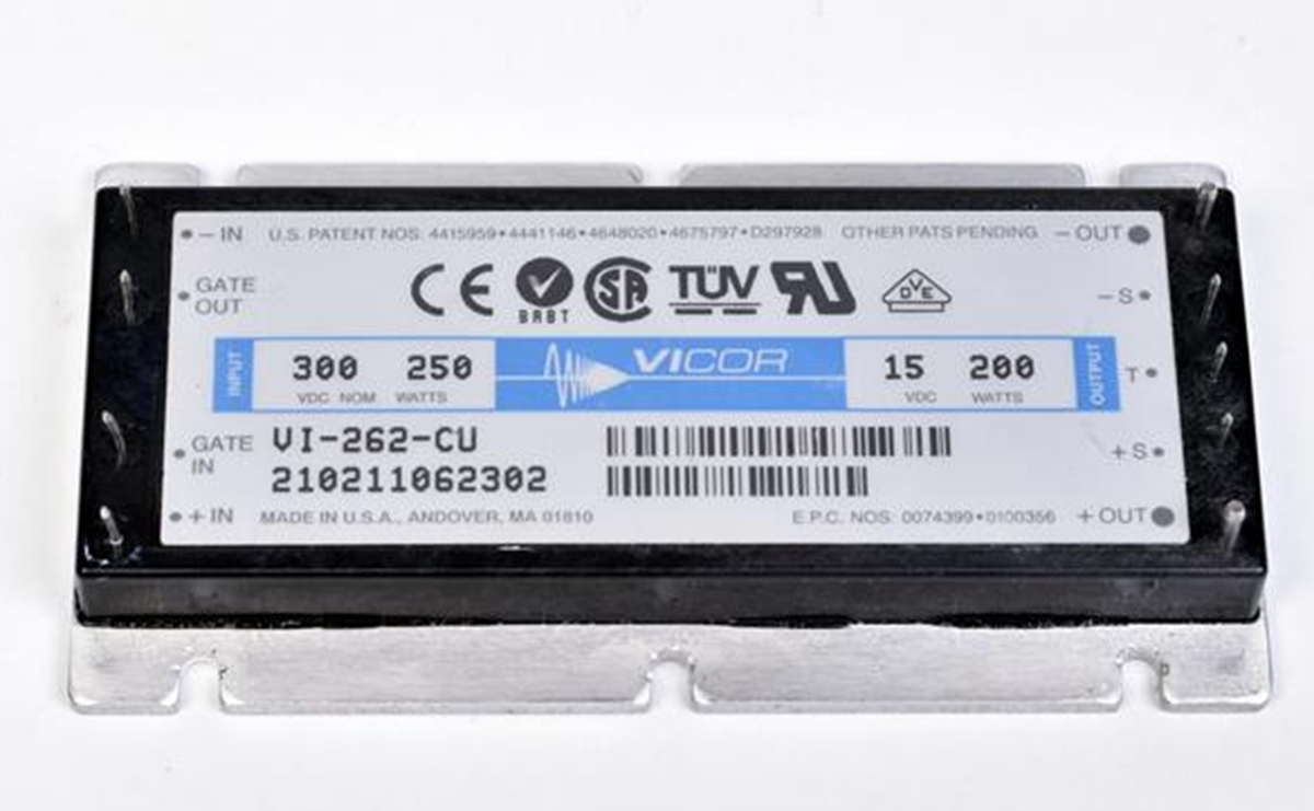 VICOR VI-262-CU Power Supply Module | High-Efficiency 800V 20A Modular Power Supply | industrial grade reliability and performance - VICOR