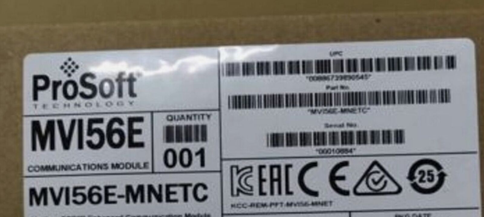 Factory Sealed MVI56E-MNETC ProSoft - PROSOFT