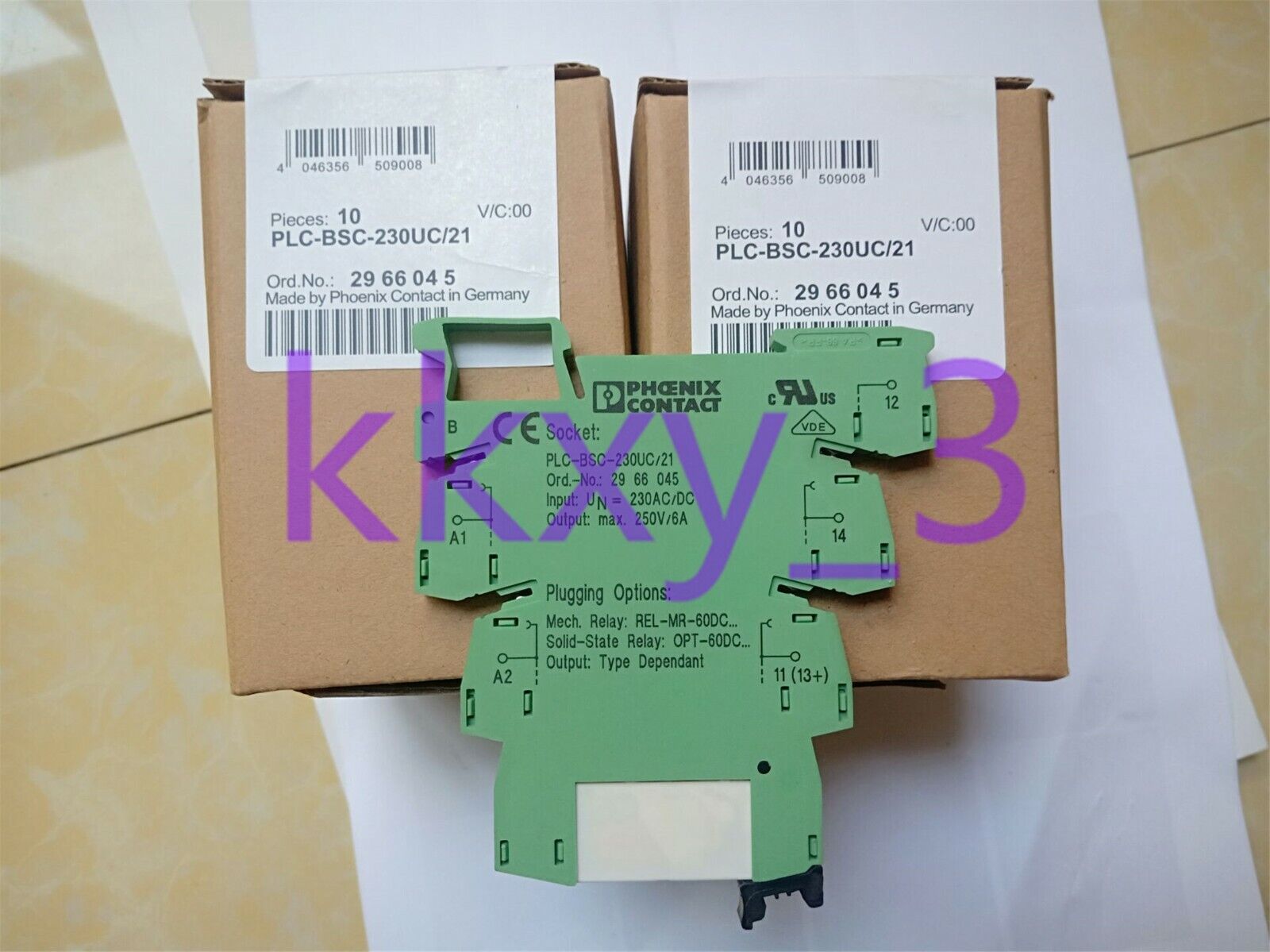 Phoenix PLC-BSC-230UC Relay - PHOENIX