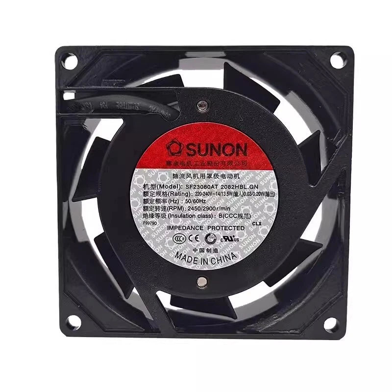SUNON SF23080AT 2082HBL.GN 8025 220-240V 8CM Axial Cooling Fan