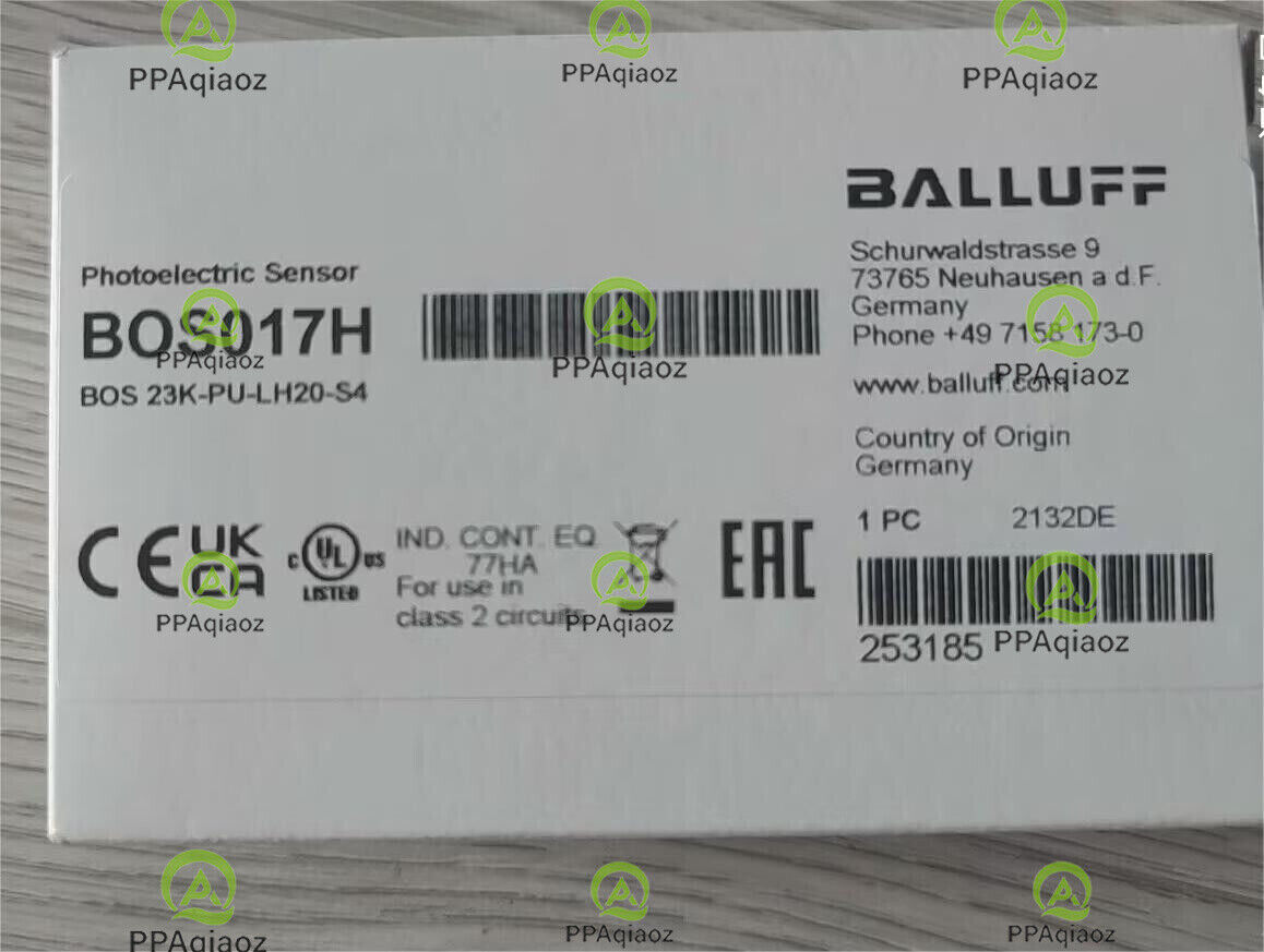 BALLUFF BOS017H 23K-PU-LH20-S4 Photoelectric Sensor - BALLUFF
