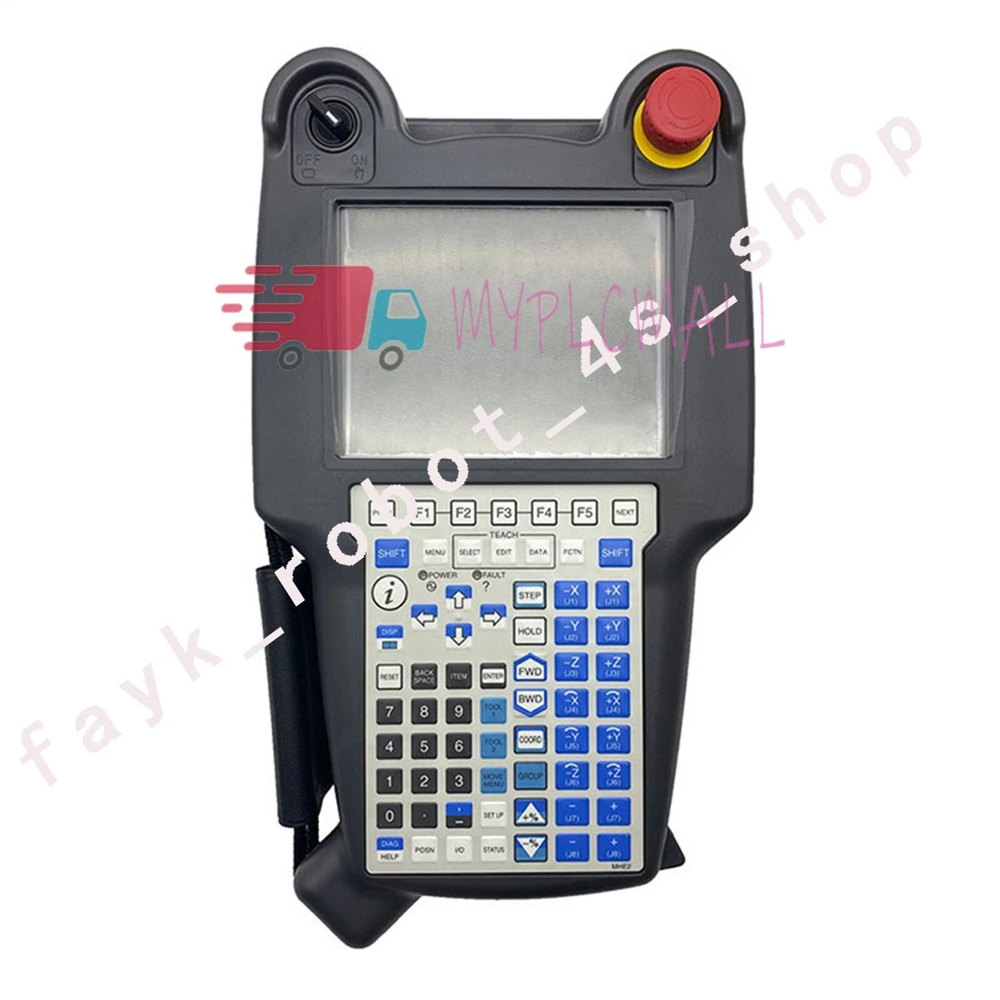 F Fanuc A05B-2256-C113#EMH teach pendant Tested by our robots 3 Months Waty