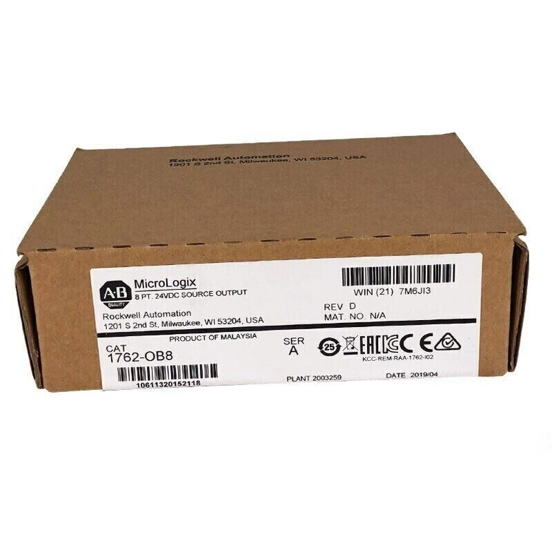 Allen-Bradley MicroLogix 8 Point Digital Output Module 1762-OB8 - ALLEN-BRADLEY