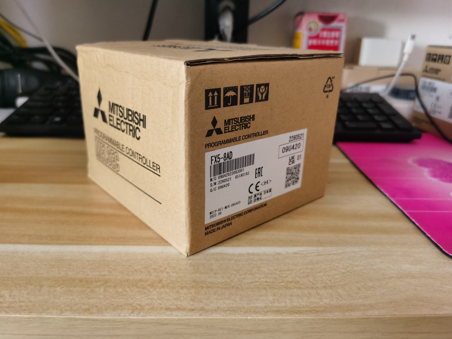 1PC Mitsubishi FX5-8AD FX58AD In Box