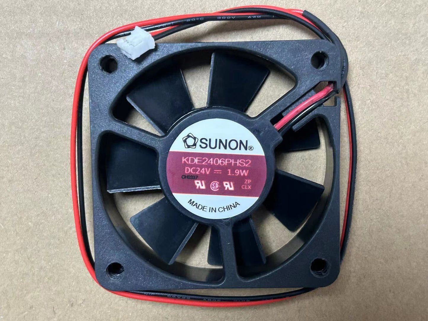 new 1Pcs SUNON KDE2406PHS2 6015 6CM 24V 1.9W fan