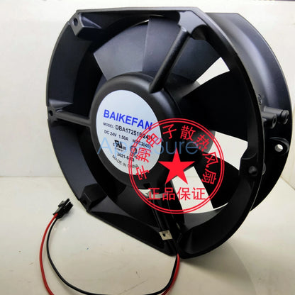 BAIKE DBA17,251B24H DC24V 1.5A 17,251 Aluminum Frame High Volume Cooling Fan
