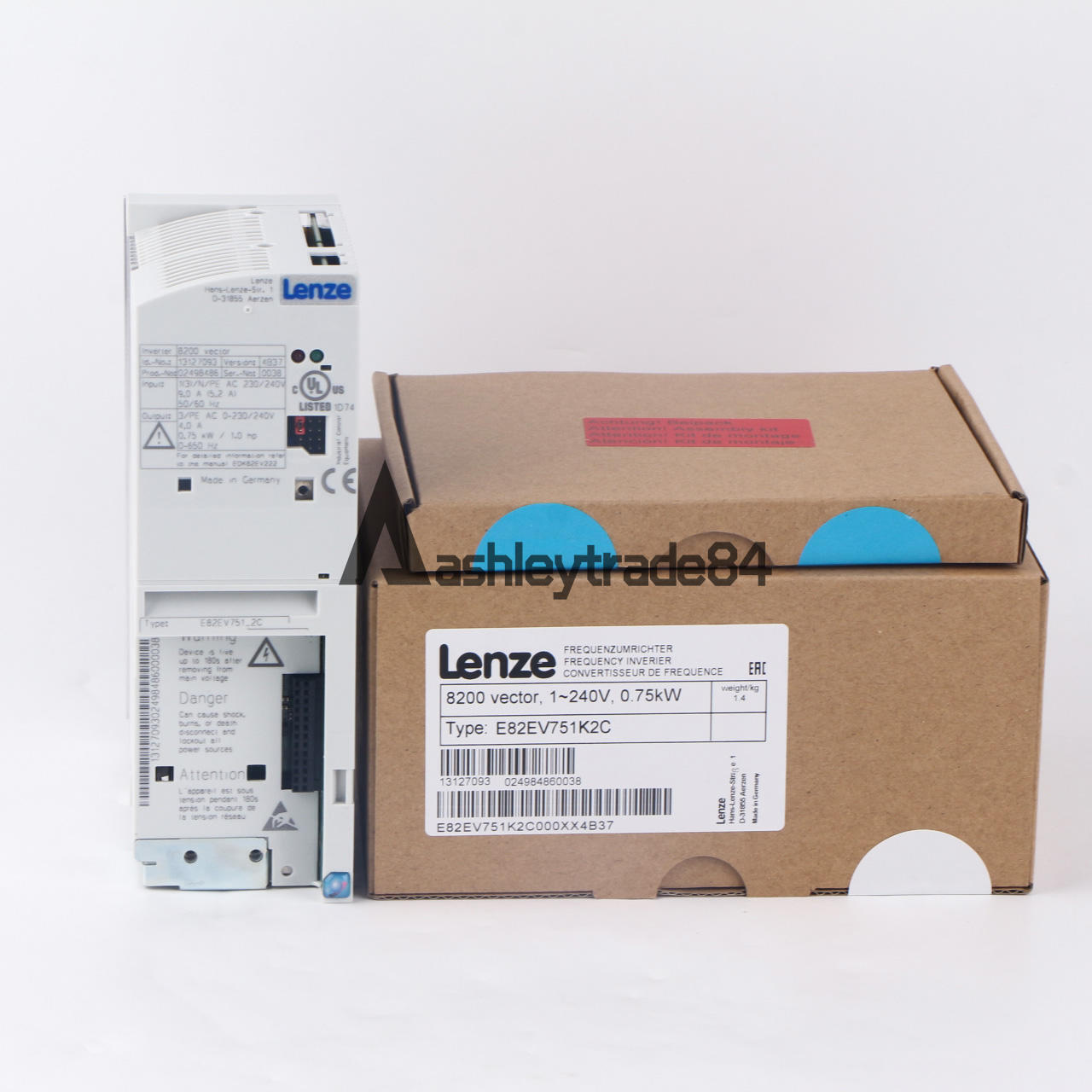 new  Lenze E82EV751K2C E82EV751_2C Inverter