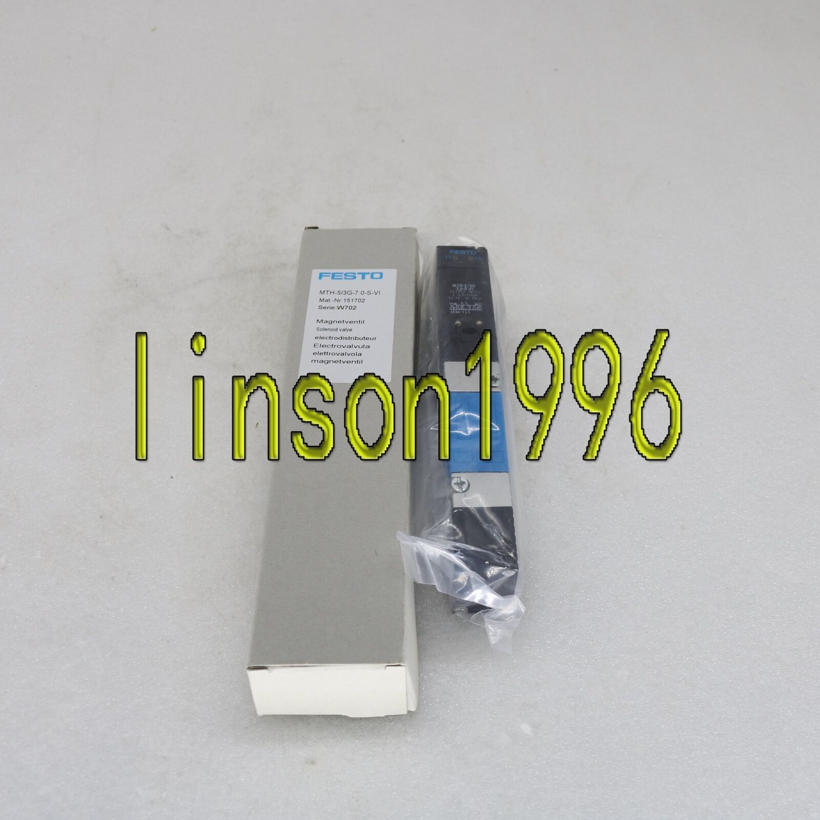 new ONE  FESTO solenoid valve MTH-5/3G-7,0-S-V1 151702 FESTO