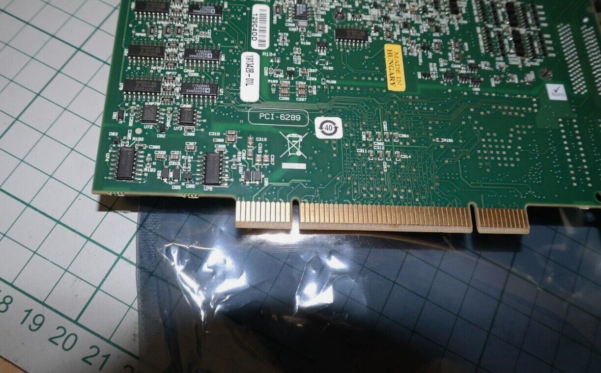 National Instruments PCI-6289 Multifunction Analog Input - NATIONAL INSTRUMENTS
