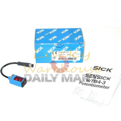 SICK WTB4-3P3161 PLC PHOTOELECTRIC PROXIMITY SENSOR, PNP, M8 3-PIN