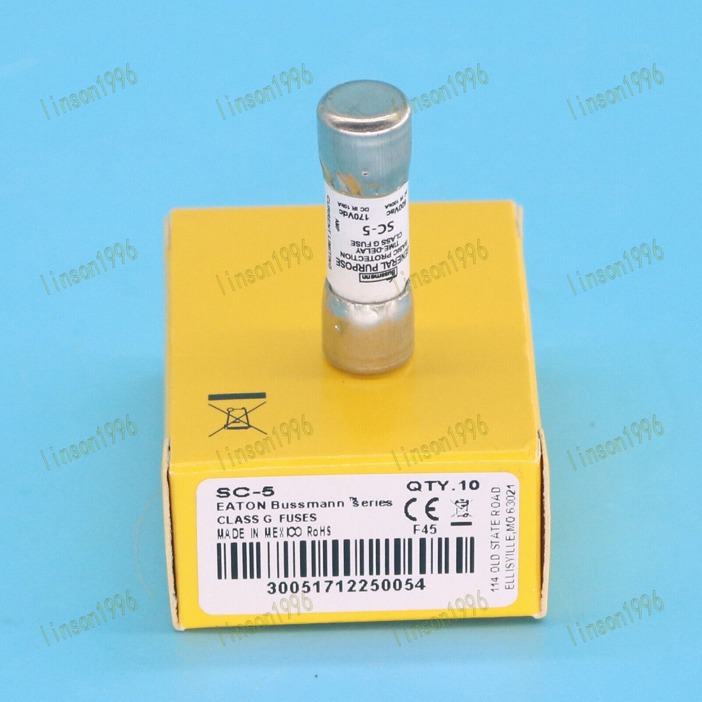 Bussmann SC-5 5A 600Vac Time Delay Fuse - BUSSMANN