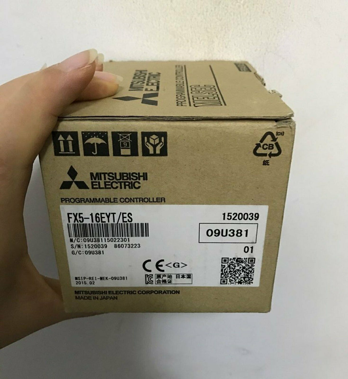 Mitsubishi New FX5-16EYT/ES PLC One Year - MITSUBISHI