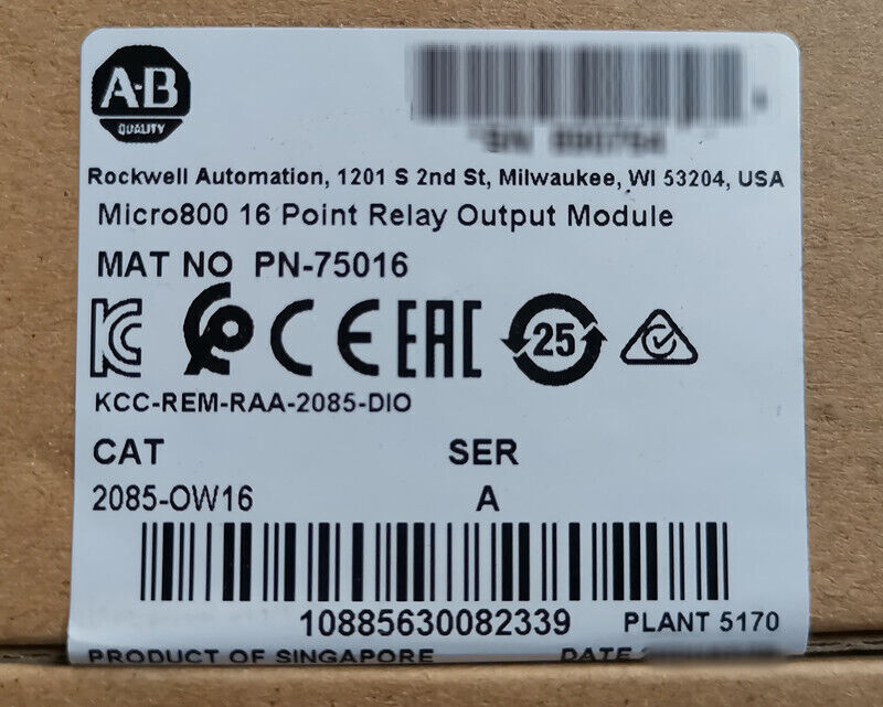 Allen-Bradley 2085-OW16 16-Point Relay Output Module - ALLEN-BRADLEY
