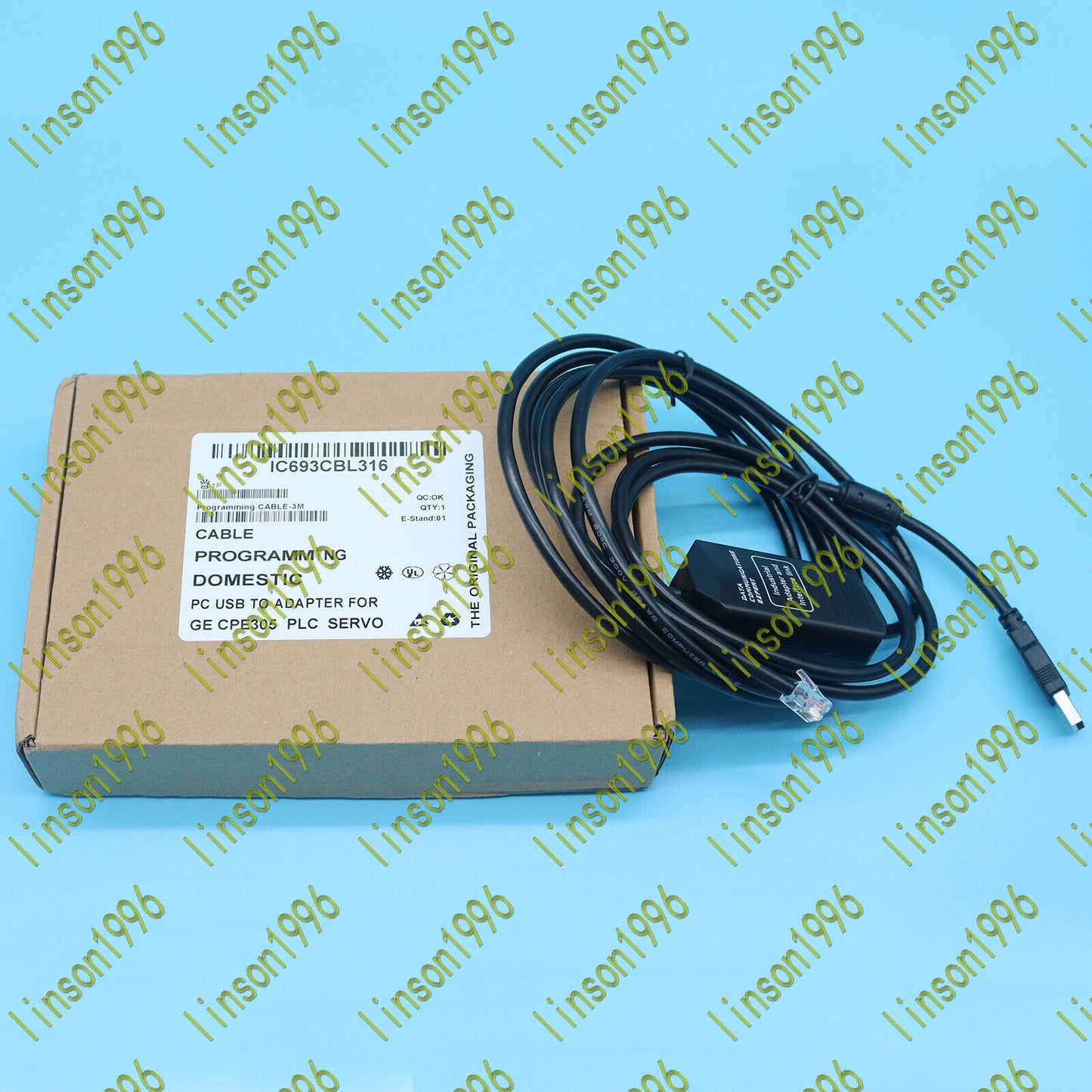 Ge Fanuc IC693CBL316 Programming Cable - GE FANUC
