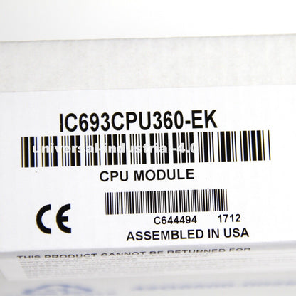 GE FANUC IC693CPU360 CPU Module 240K User Memory - GE