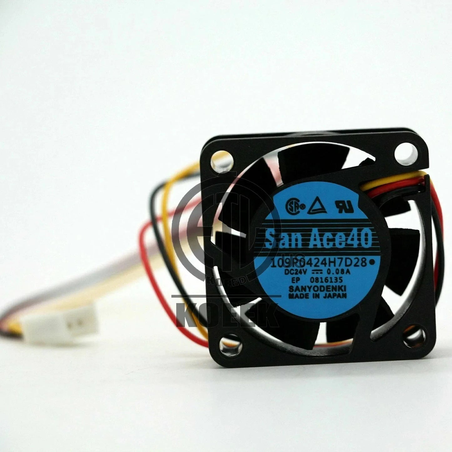 1PC For A90L-0001-0441#39 SanAce 109P0424H7D28 Cooling Fan DC 24V