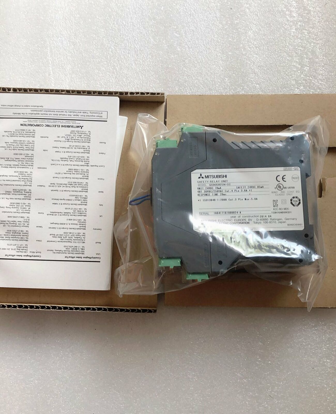 Mitsubishi Safety Relays QS90SR2SN-CC - MITSUBISHI