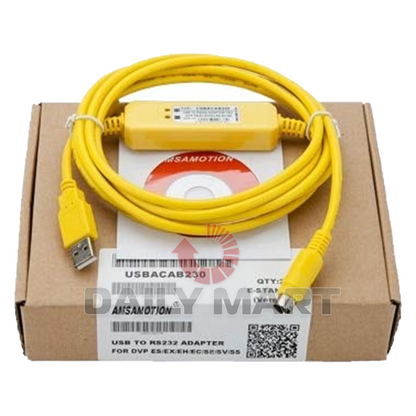new 2PCS/ DELTA USB-ACAB230 Programming Cable - DELTA